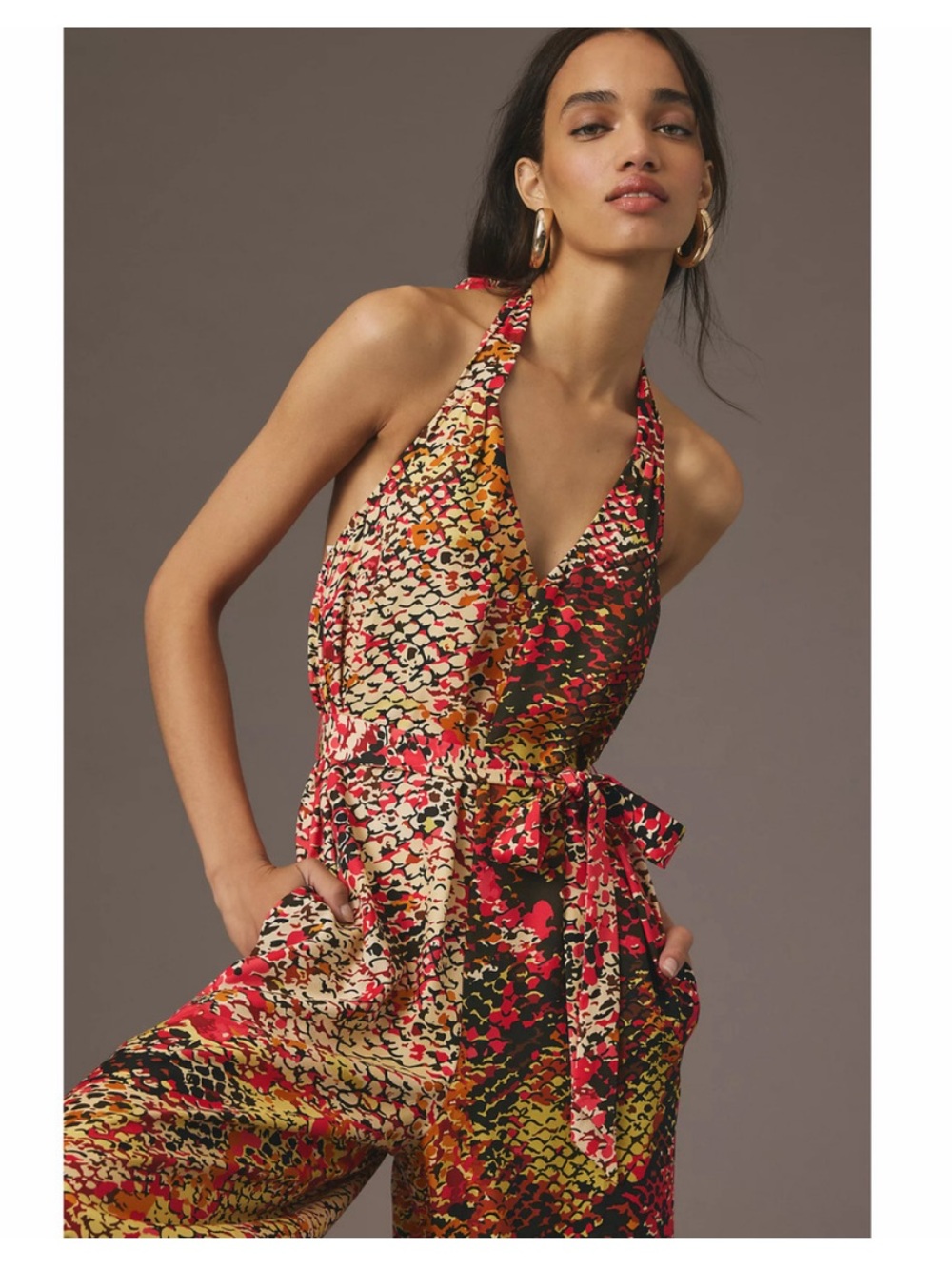 NWOT Anthropologie Plenty by Tracy Reese Free Flow Jumpsuit